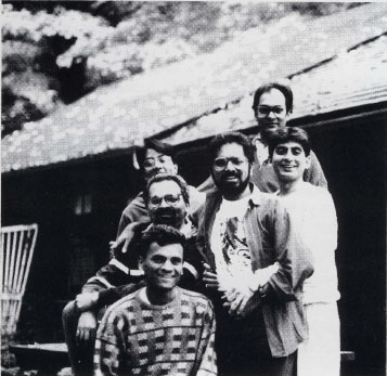 Khush’s first cottage retreat for South Asian identified gay men, 1988.