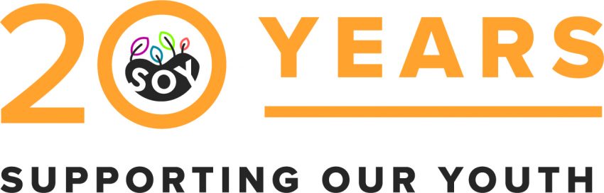 Supporting Our Youth 20 year logo