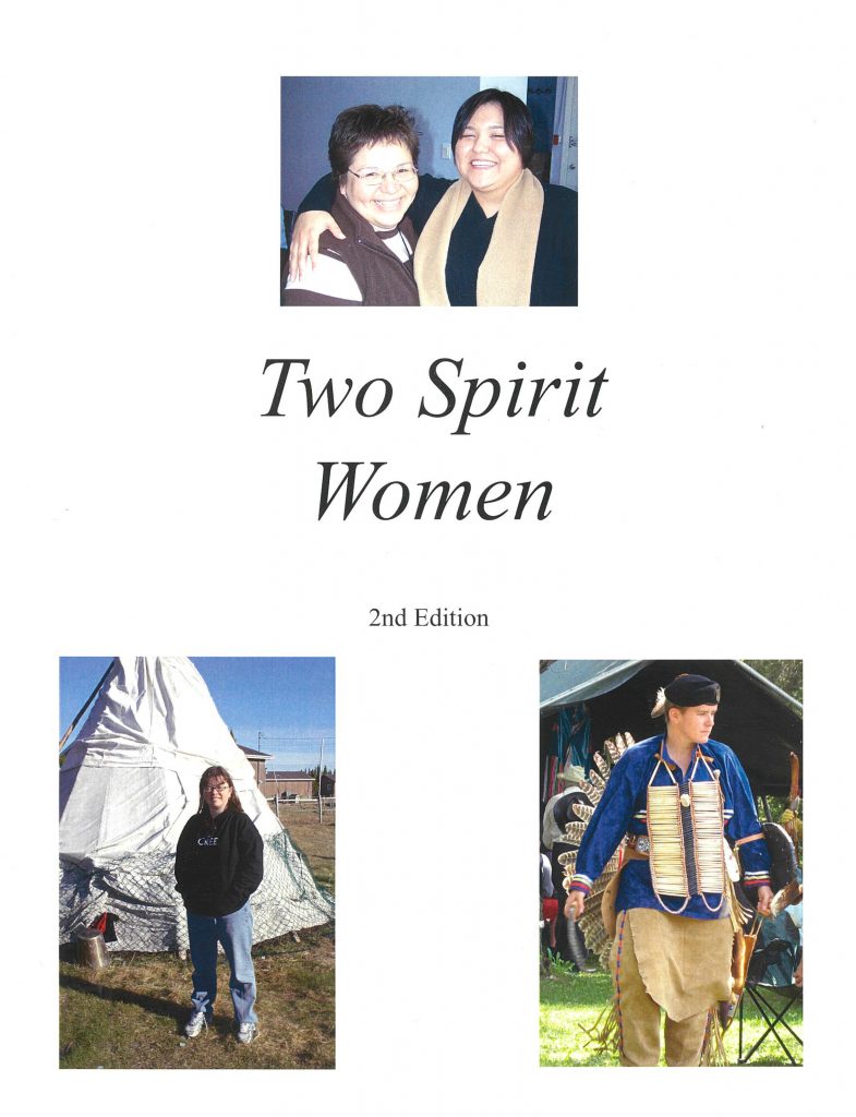Image description: the cover of the Two Spirit Women, 2nd Edition booklet. 