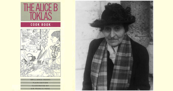 Banbury Cakes book cover by Alice B. Toklas Cook Book, first published by famed 20th century author Alice B. Toklas in 1954.