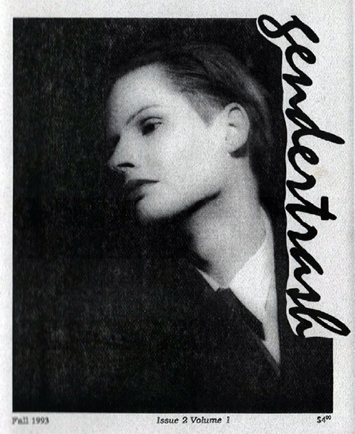 Cover of the Fall 1993 Issue of Mirha  Soleil Ross’ Zine Gender Trash.