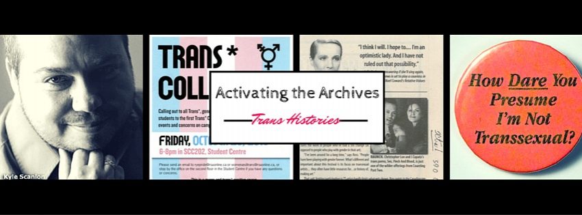 Activiating the archives - images of pins,zines, and posters that are stored at The ArQuives