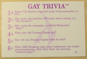 Gay Trivia