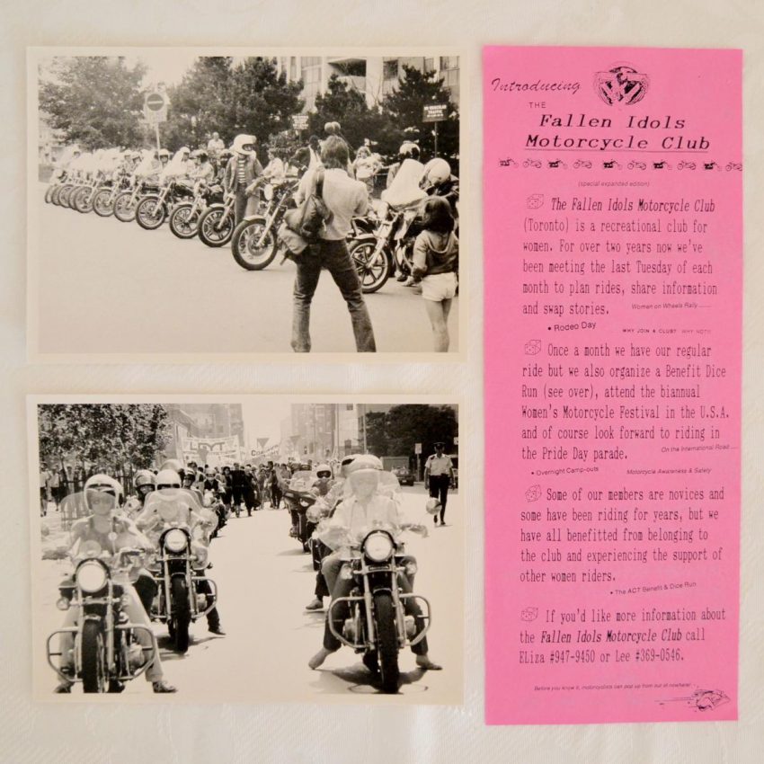 The Fallen Idols Motorcycle Club for women