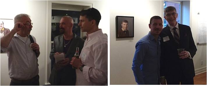 everyday freedom reception: Hudler and Raj Celebrated at Exhibit Opening