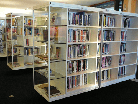 The book display, IHLIA. Credit: Don McLeod.