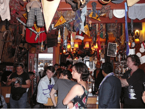 Inside Cafe ’t Mandje, the oldest LGBTI bar in the world. Credit: Don McLeod.    