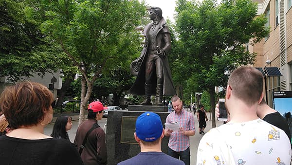 Douglas Haines recounts the history of Alexander Wood and the statue to commemorate his remarkable life in 19th Century Toronto.