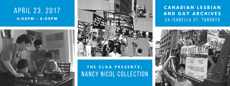 Nancy Nicol Collection Launch party poster