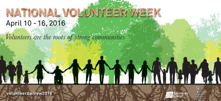 volunter week poster for The ArQuives volunteers