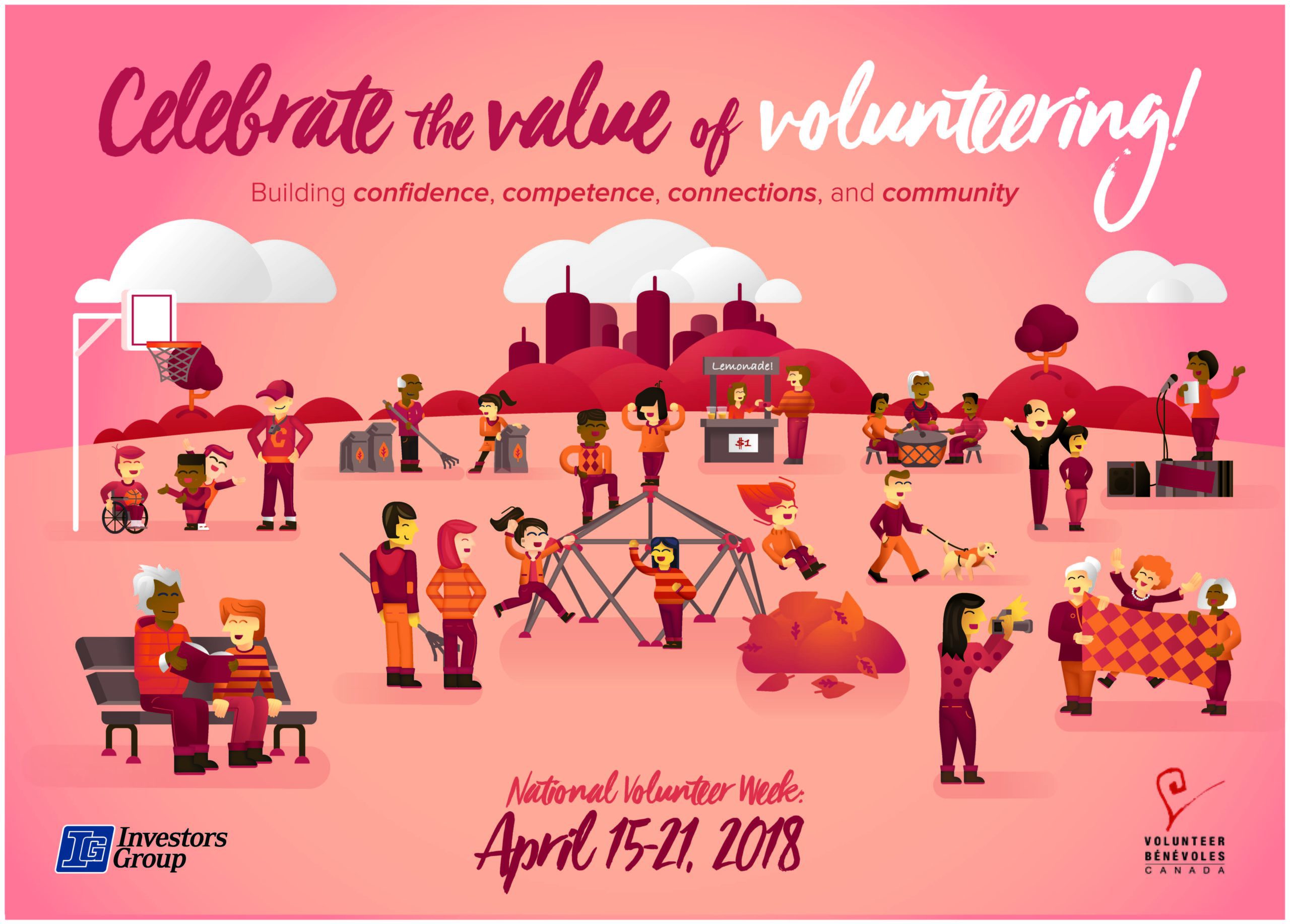National Volunteer Week 2018: Celebrate the Value of Volunteering – building confidence, competence, connections and community