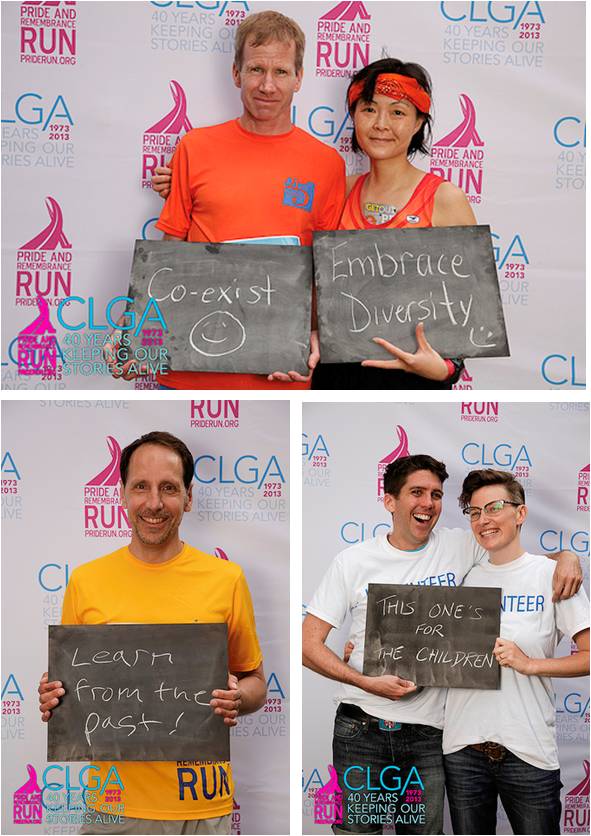 The Stories Project at the 2013 Pride and Remembrance Run