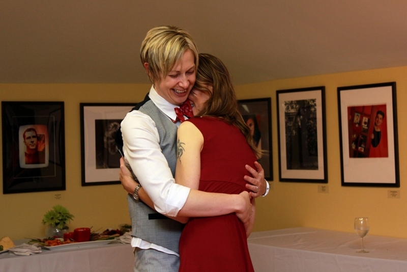 Ilaneet Goren and Selina Abetkoff, wedding at the archives