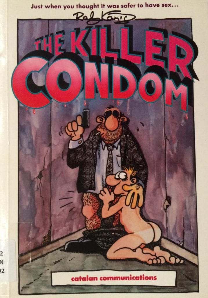 Killer Condom comic book cover