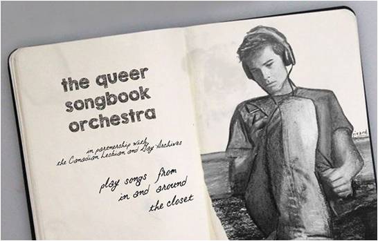 Queer song books at The ArQuives
