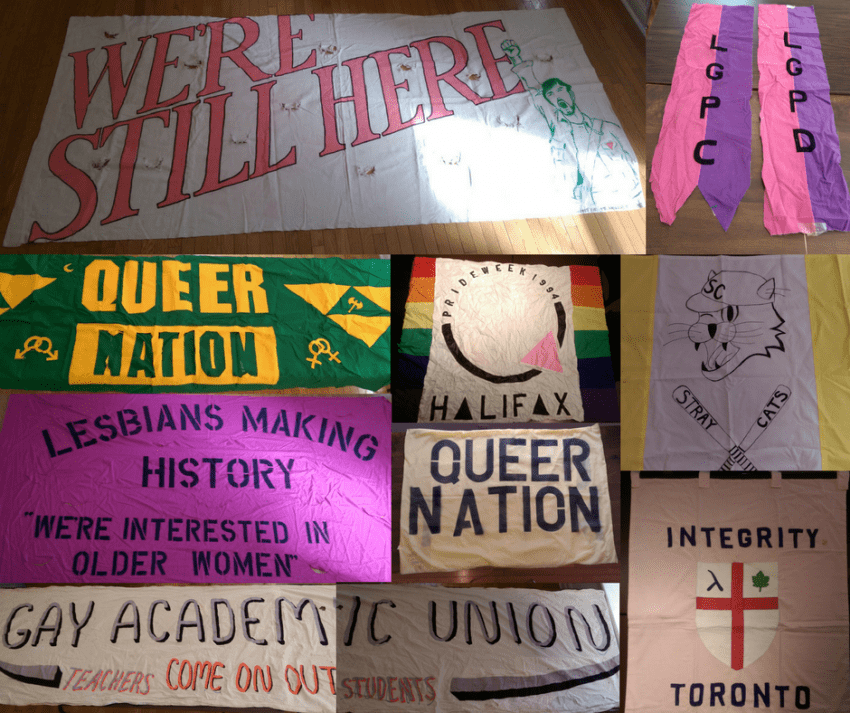 banners that can be found in The ArQuives collection