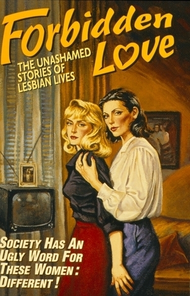 Poster for 1992 documentary, "Forbidden Love"